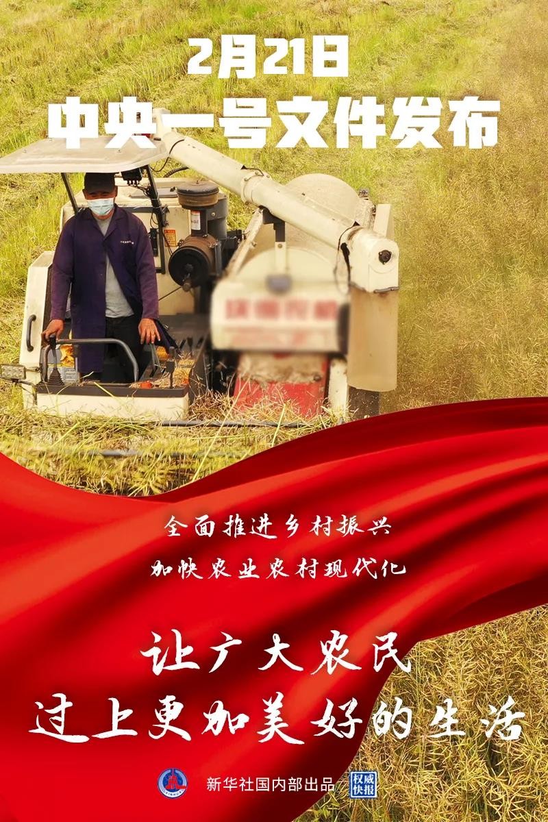 全面推進(jìn)鄉(xiāng)村振興！2021中央一號文件來了！